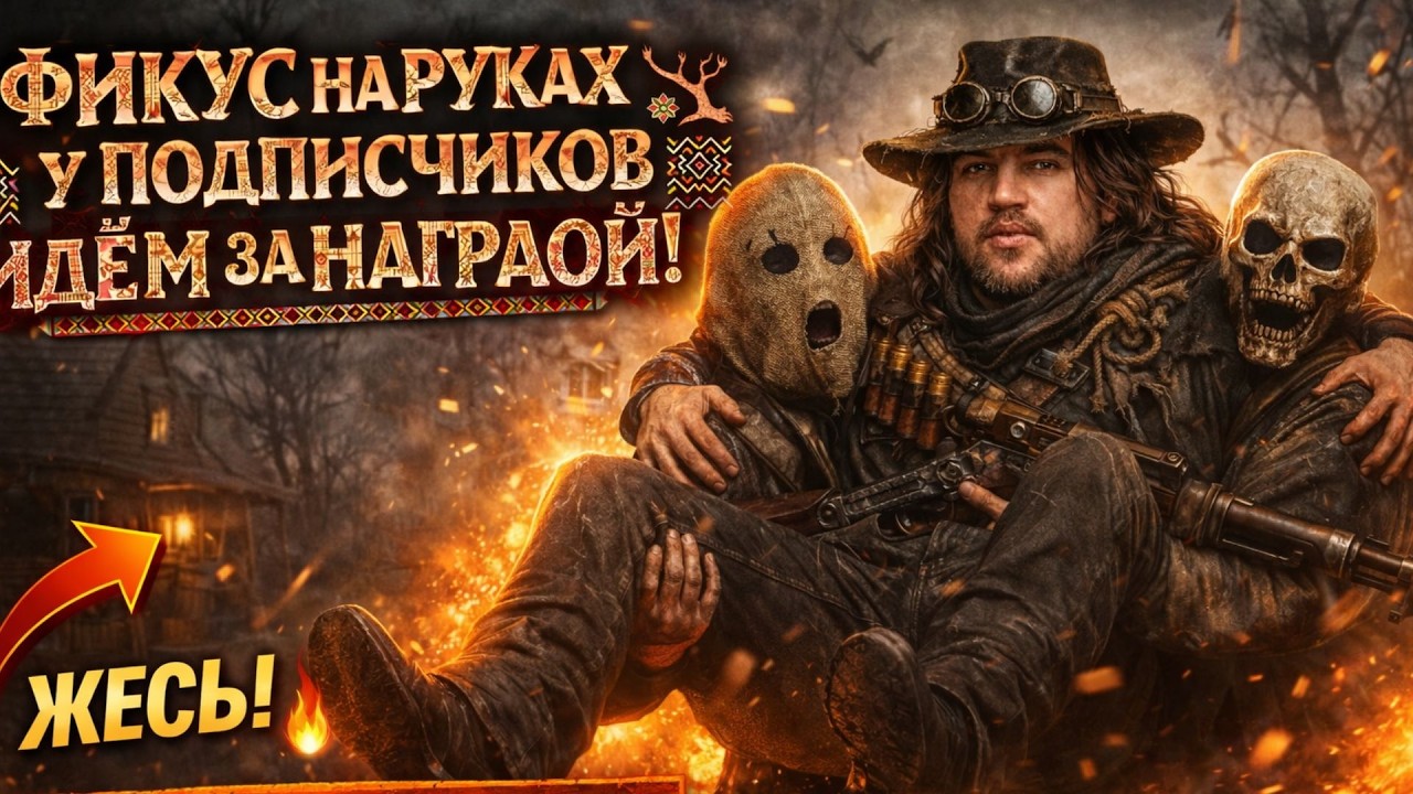 Фикус на руках у подписчиков — идём за наградой | Hunt: Showdown