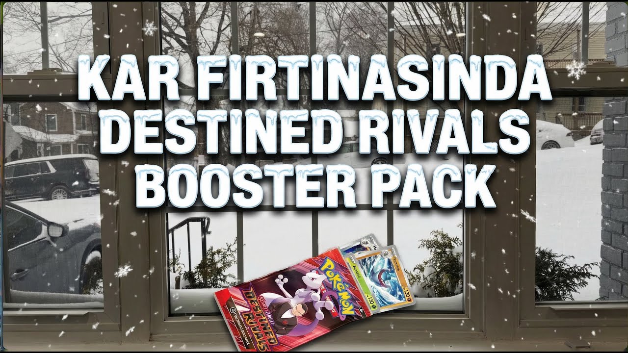 KAR FIRTINASINDA POKEMON KARTLARI AÇTIK! Destined Rivals Açılımı!