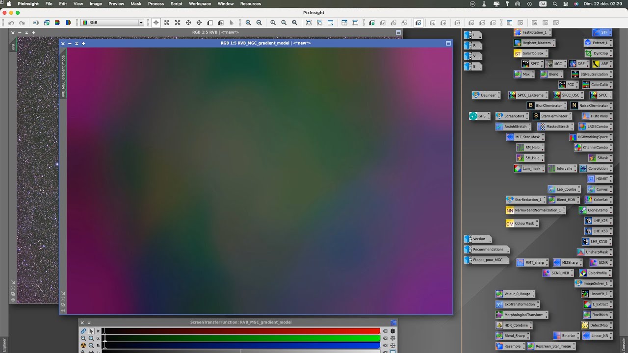 PixInsight 1.9 - MultiScaleGradientCorrection