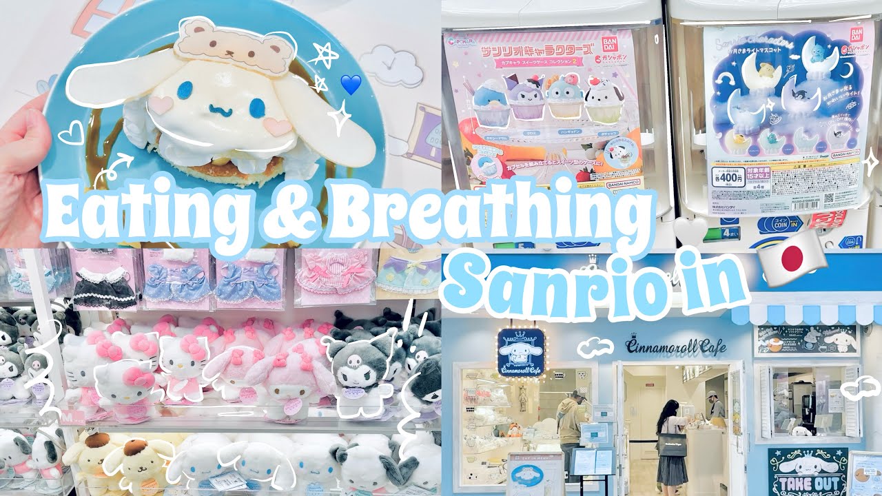 Everything SANRIO in Japan!🇯🇵 😃✨ - Japan Osaka Vlog Part 3 ⭐️