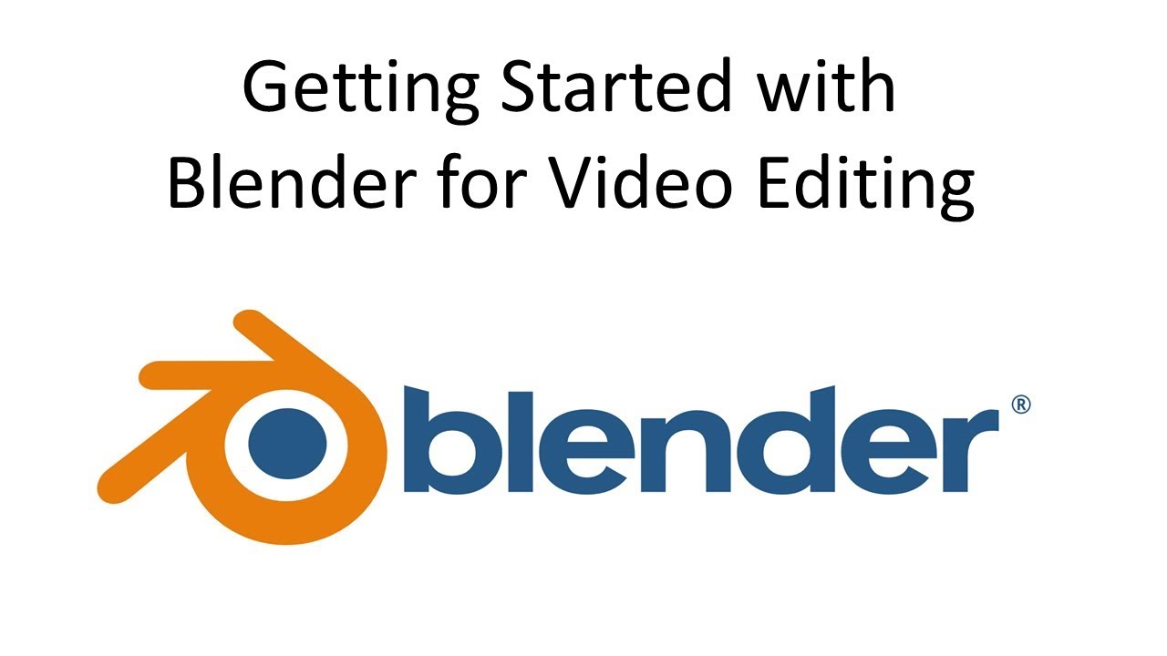 Начало работы с Blender для редактирования видео