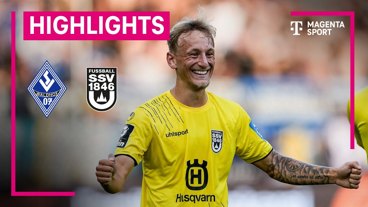SV Waldhof Mannheim - SSV Ulm 1846 | Highlights 3. Liga | MAGENTA SPORT