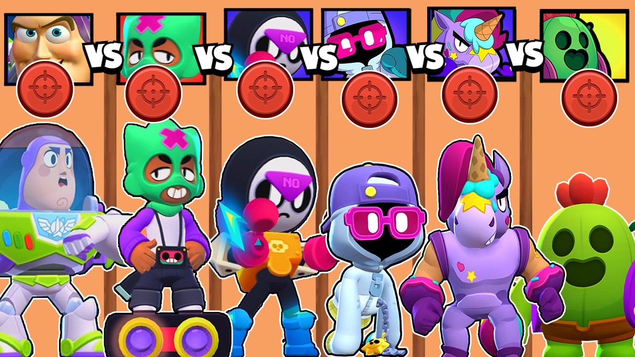 У КОГО BRAWLER САМЫЙ МОЩНЫЙ ХИТ? | НОВЫЕ БРАВЛЕРЫ МИПЛ И ОЛИ | BUZZ LIGHTYEAR