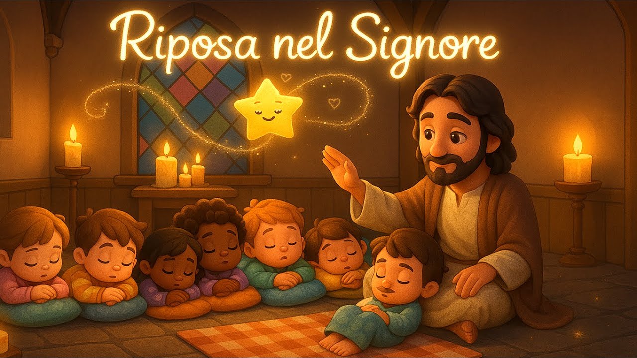 Ninna Nanna Magica per Bambini: Addormentarsi nella Pace del Signore |  Dolce Voce di Gesù è