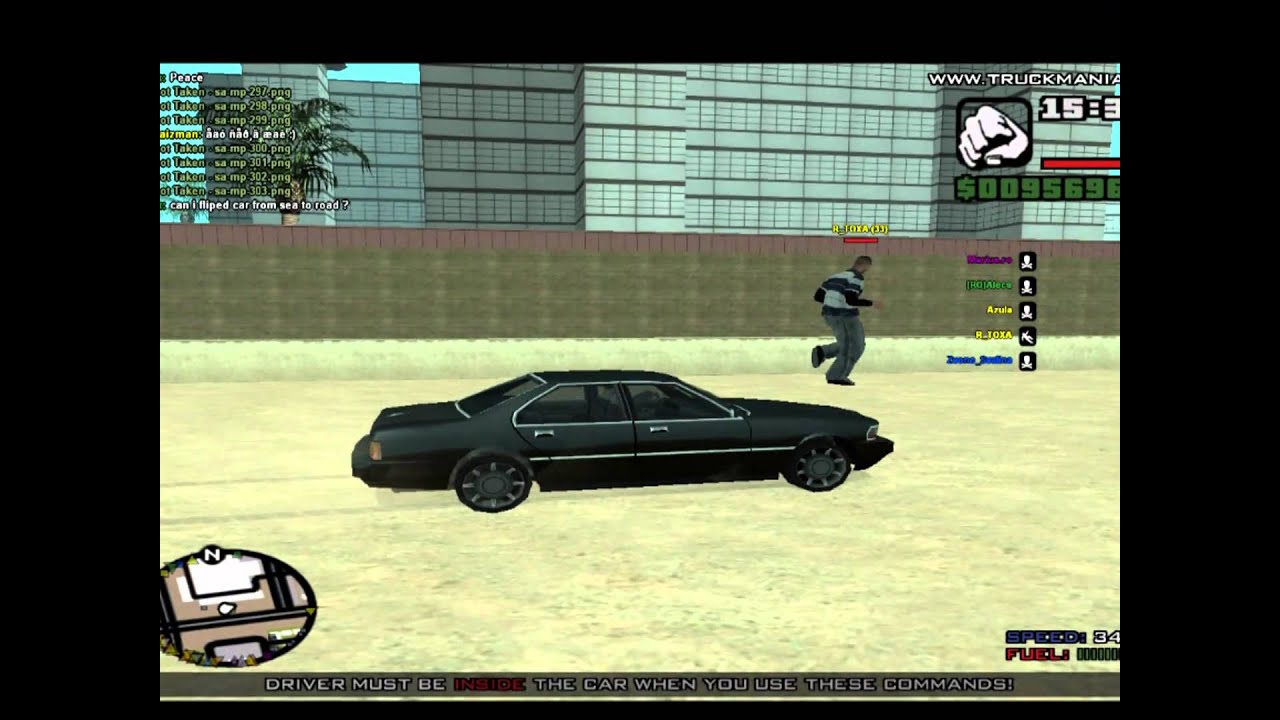 cheater R_TOXA does fly hack on TM server