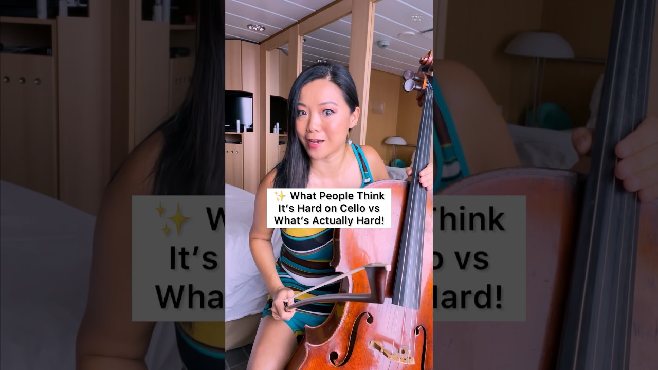 😳😱What People Think Is Hard on the Cello Vs What&rsquo;s ACTUALLY HARD!
