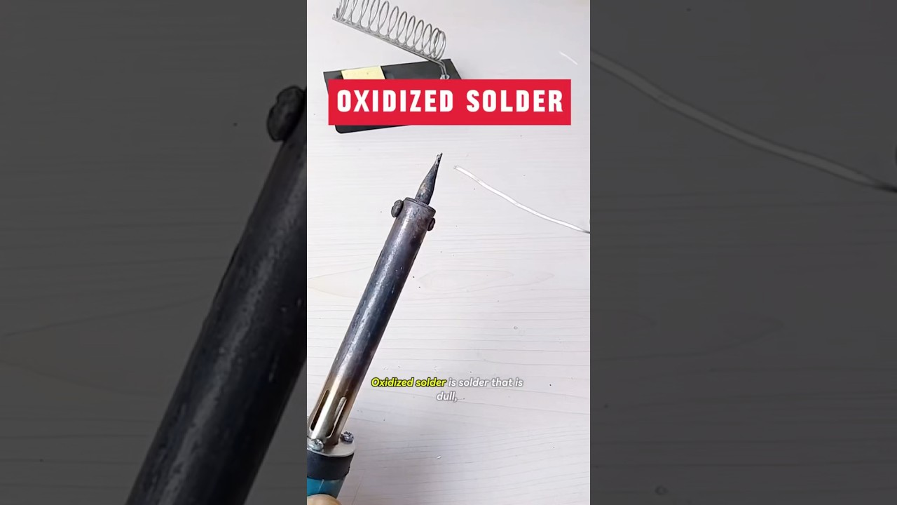 Окисленный припой #паяльник #пайка #жалапаяльныхпалочек #припои #короткоевидео #shortsfeed #shorts