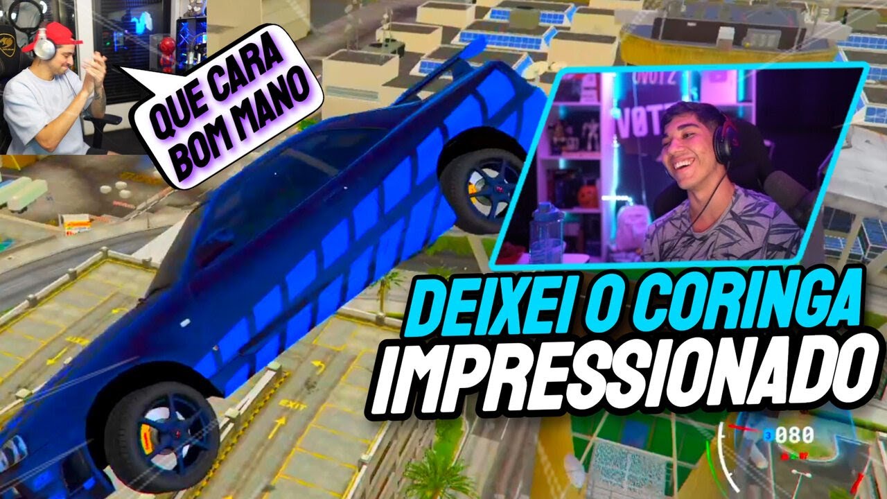 OVOTZ IMPRESSIONOU O CORINGA COM ESSA FUGA SURREAL | Cortes do Ovotz