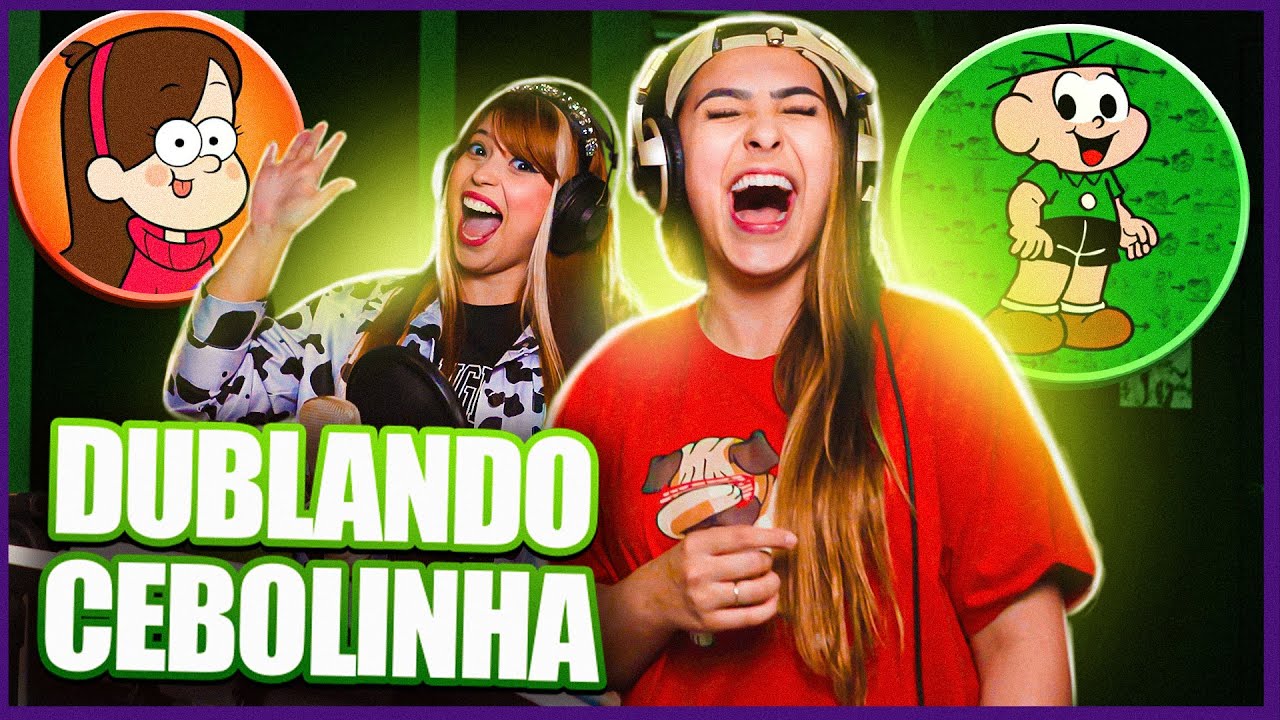 BIBI DUBLANDO CEBOLINHA COM UMA DUBLADORA PROFISSIONAL! ft. Bianca Alencar