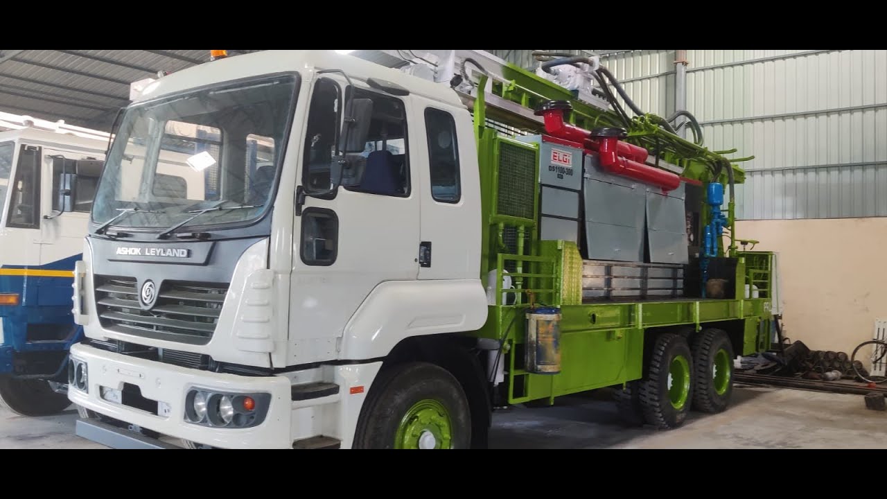 Latest Cabin Truck Mounted Water well Drilling Rig PDTHR-300 Successfully Rig Teste Completed