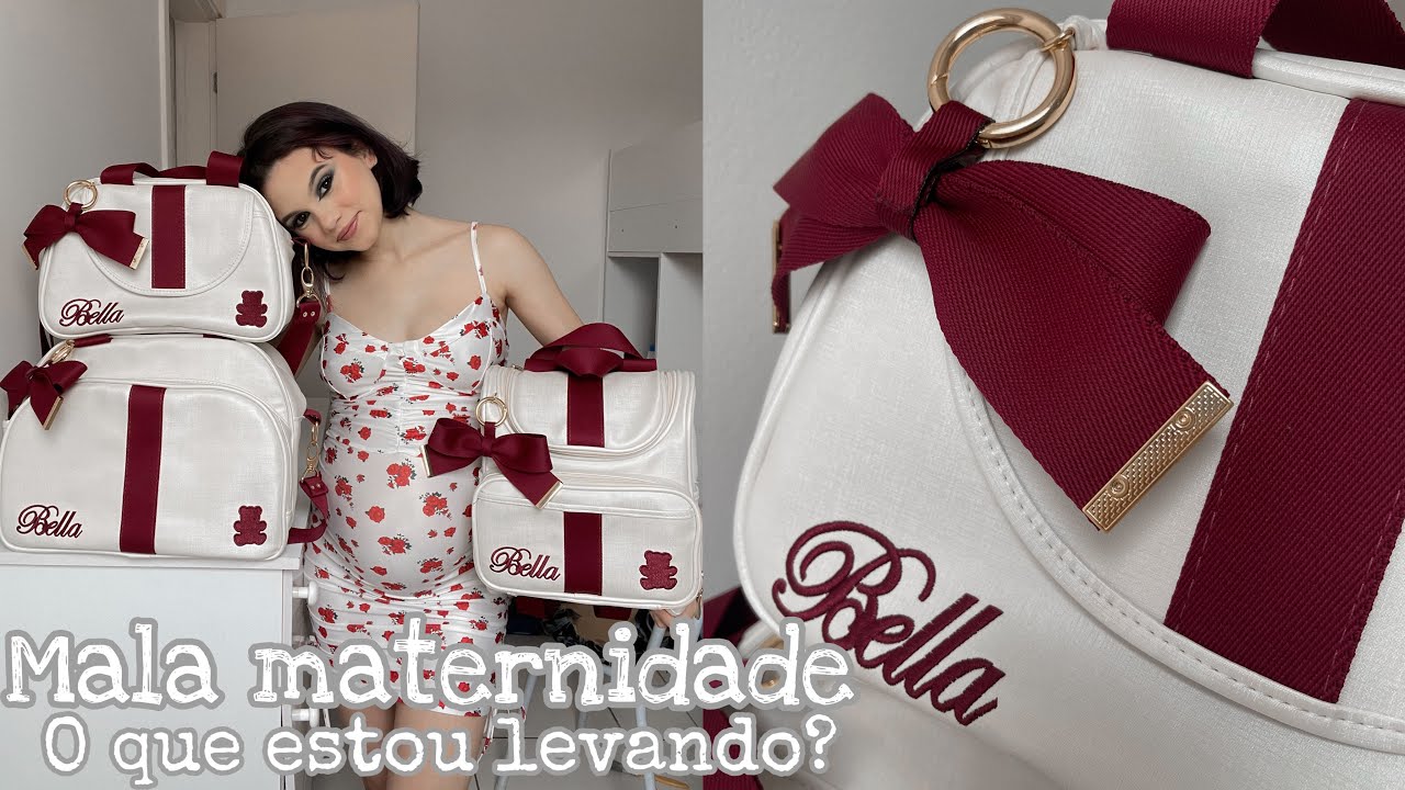 Mala maternidade da baby bella, o que vou levar?🤍