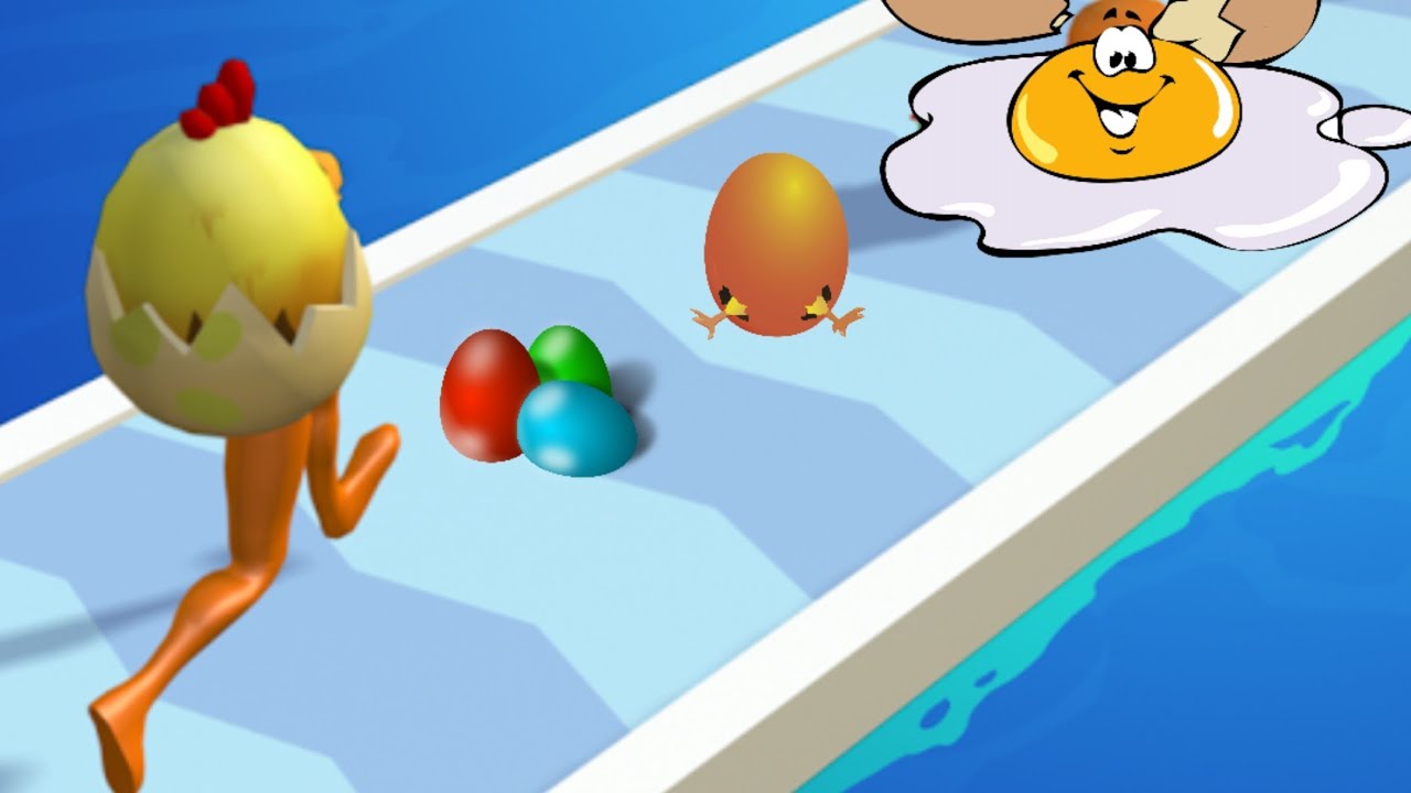 Forward vs Reverse Gaming in Egg Runner New Update | All Levels Gameplay ios
