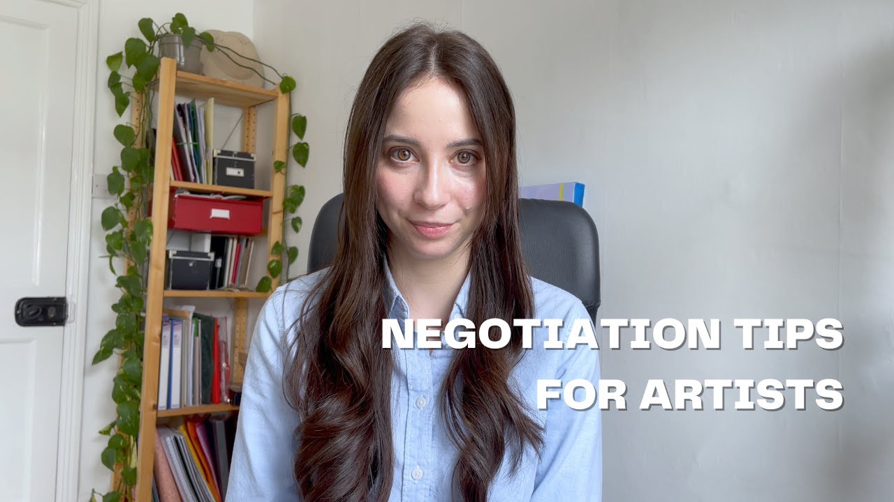 Negotiation tips for artists