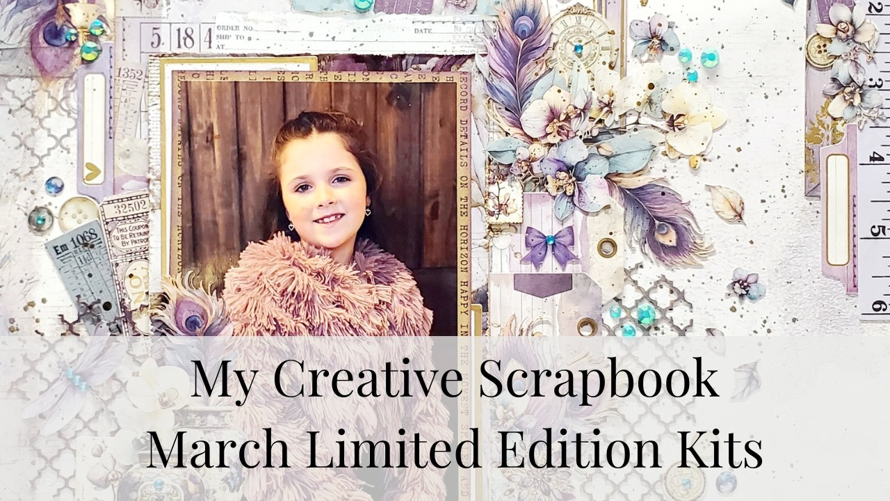 Прекрасно! Наборы для скрапбукинга My Creative Scrapbook, лимитированная серия марта - ВАУ!