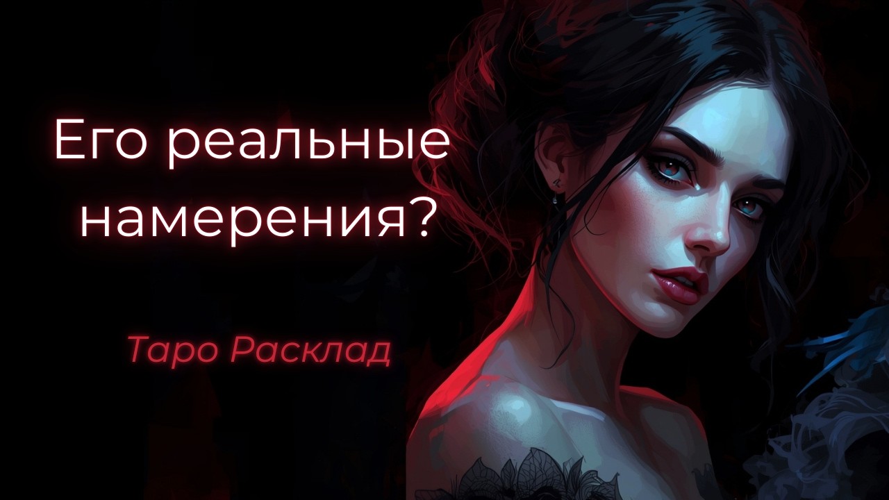 Его истинные намерения 🖤| Таро расклад 