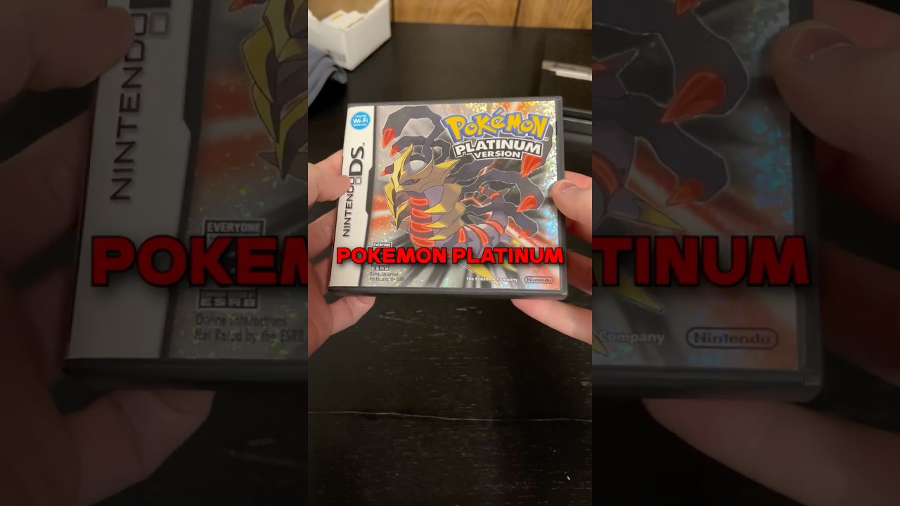 Продажа пустого игрового кейса Pok&eacute;mon на eBay