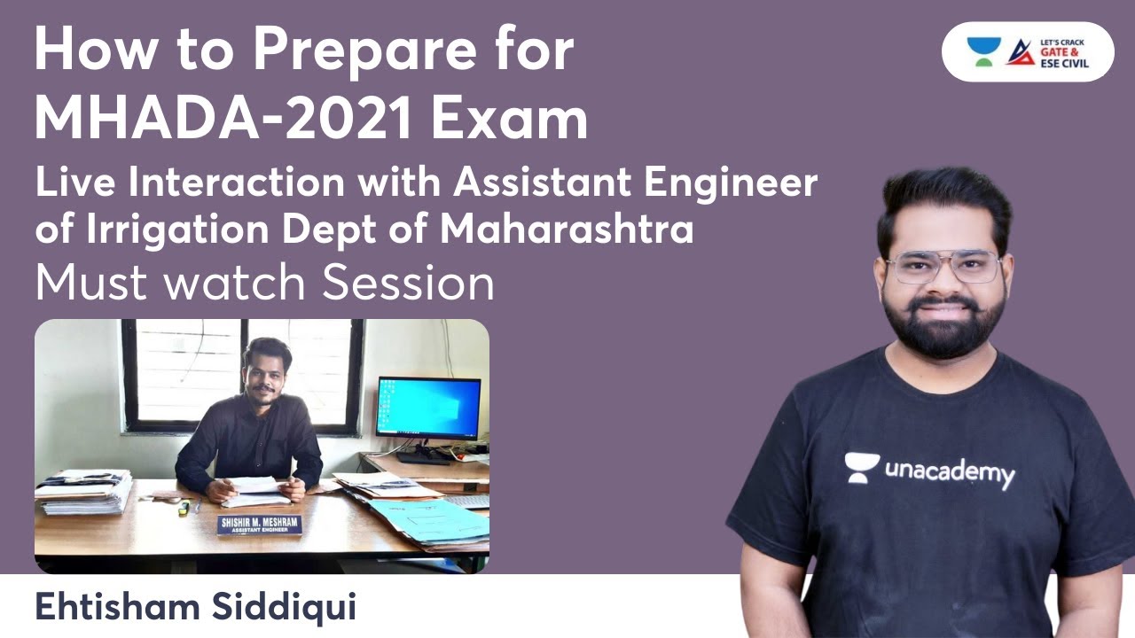 How to Prepare for MHADA-2021 Exam | Interaction Session with AE of Irrigation Dept. of Maharashtra