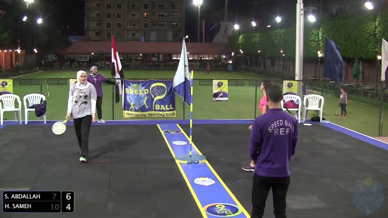 Salma Abdallah VS Habiba Sameh  - Speedball Heliopolis Open 2018 - Women's Semi-Final