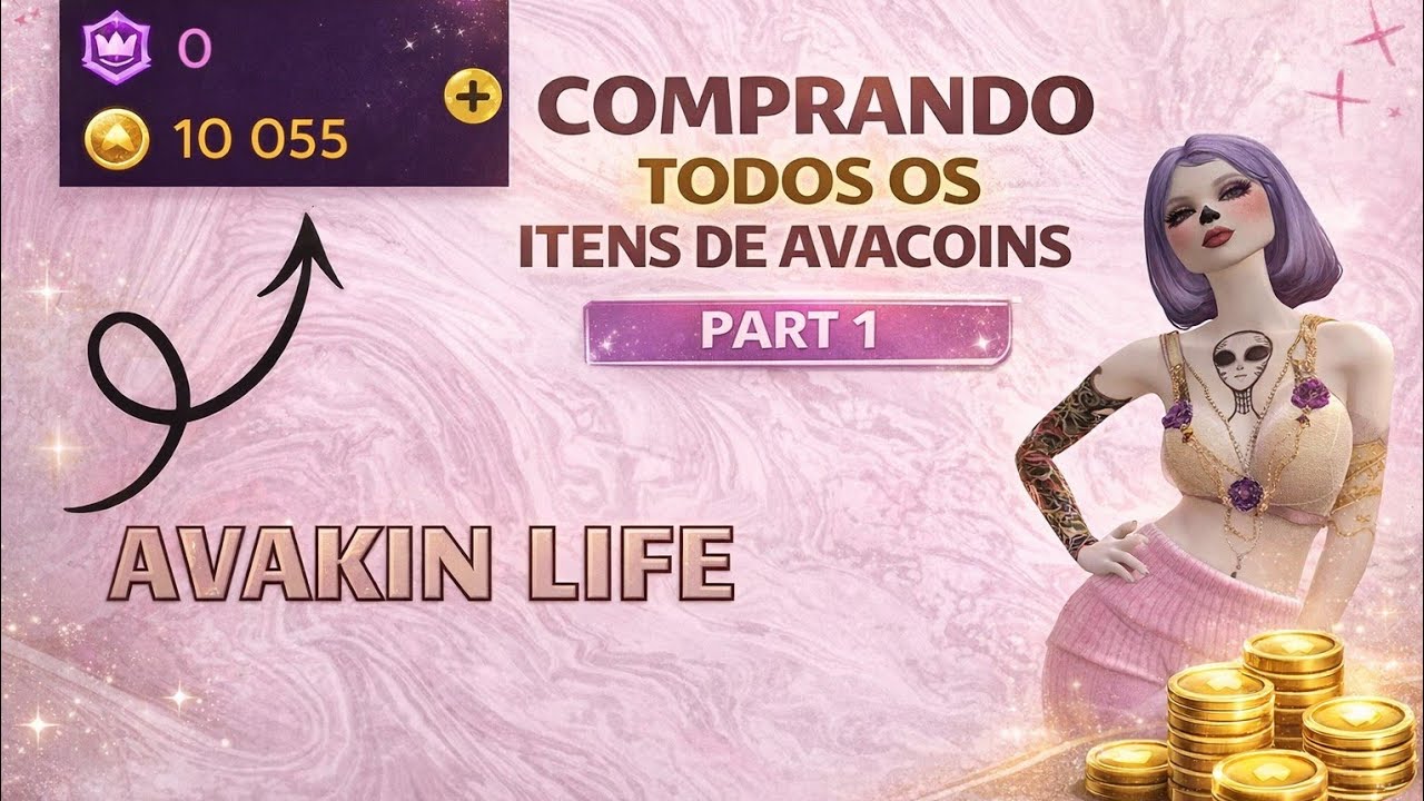 Comprando todos os itens de avacoins - Part 1 Avakin Life 