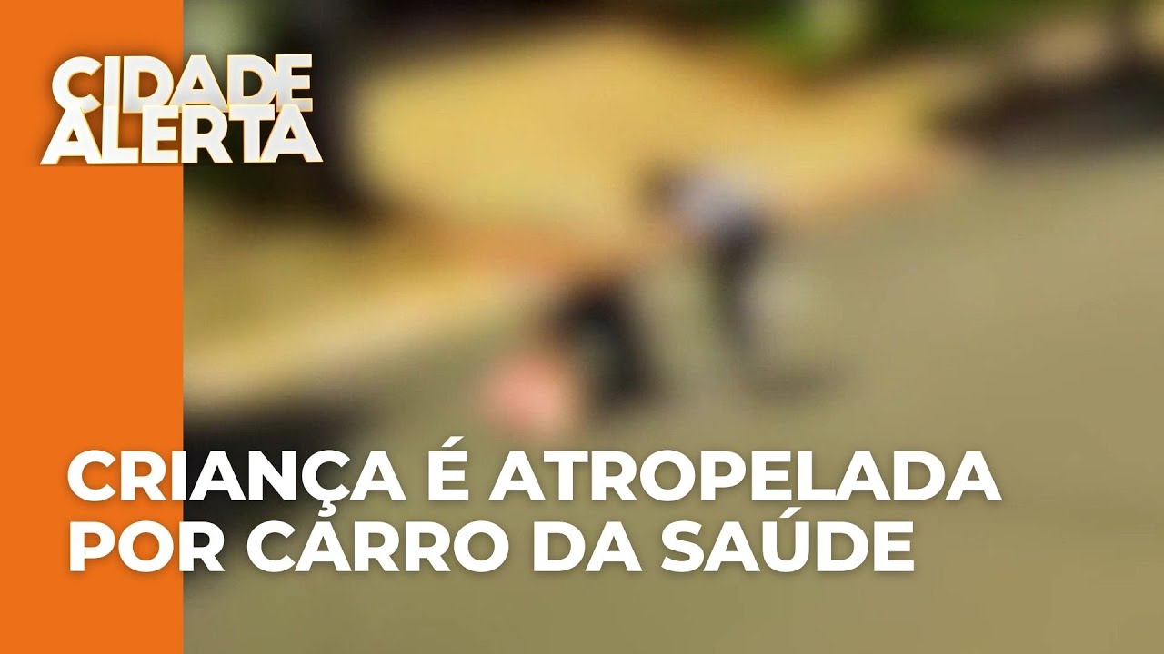 Criança é atropelada por carro da segurança da saúde em São Carlos do Ivaí, no PR