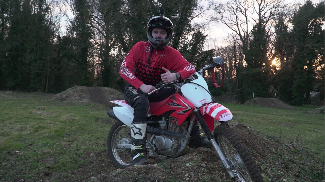 Riding The New HONDA CRF 100!!
