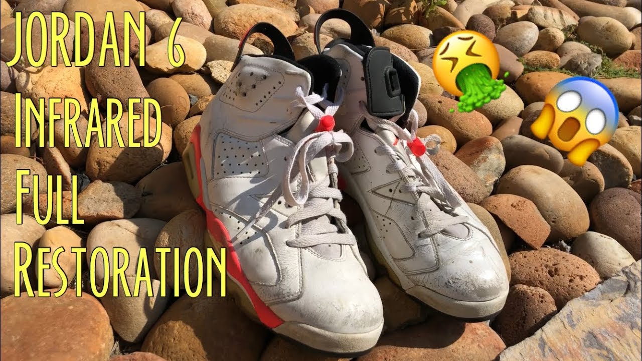 JORDAN 6 “INFRARED” FULL RESTORATION (BEATERS TO HEATERS)