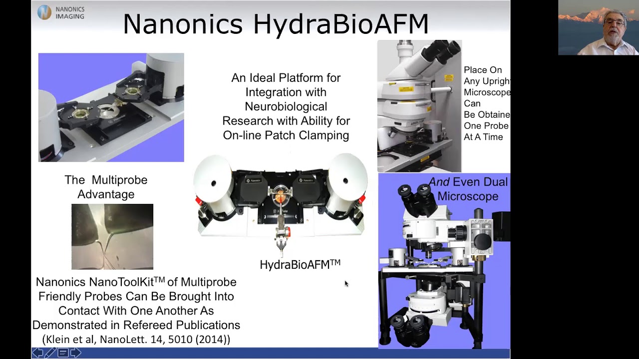 The Hydra BioAFM Nanonics' system.