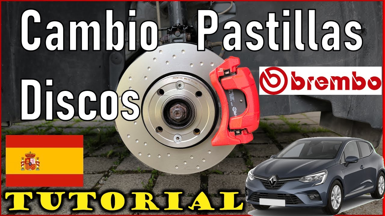 🇪🇸 Cambiar pastillas y discos de freno - Brembo - Renault Clio 5 - Tutorial
