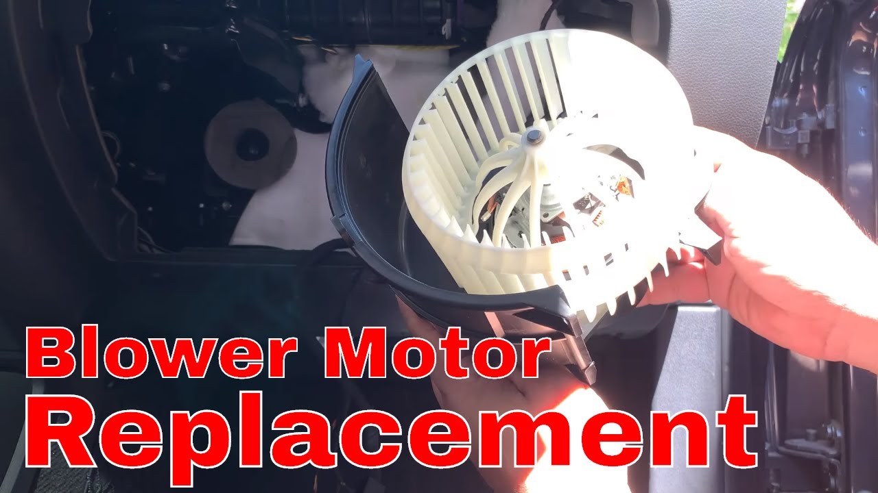 Audi Q7 Squeaky Blower Motor Fan Replacement