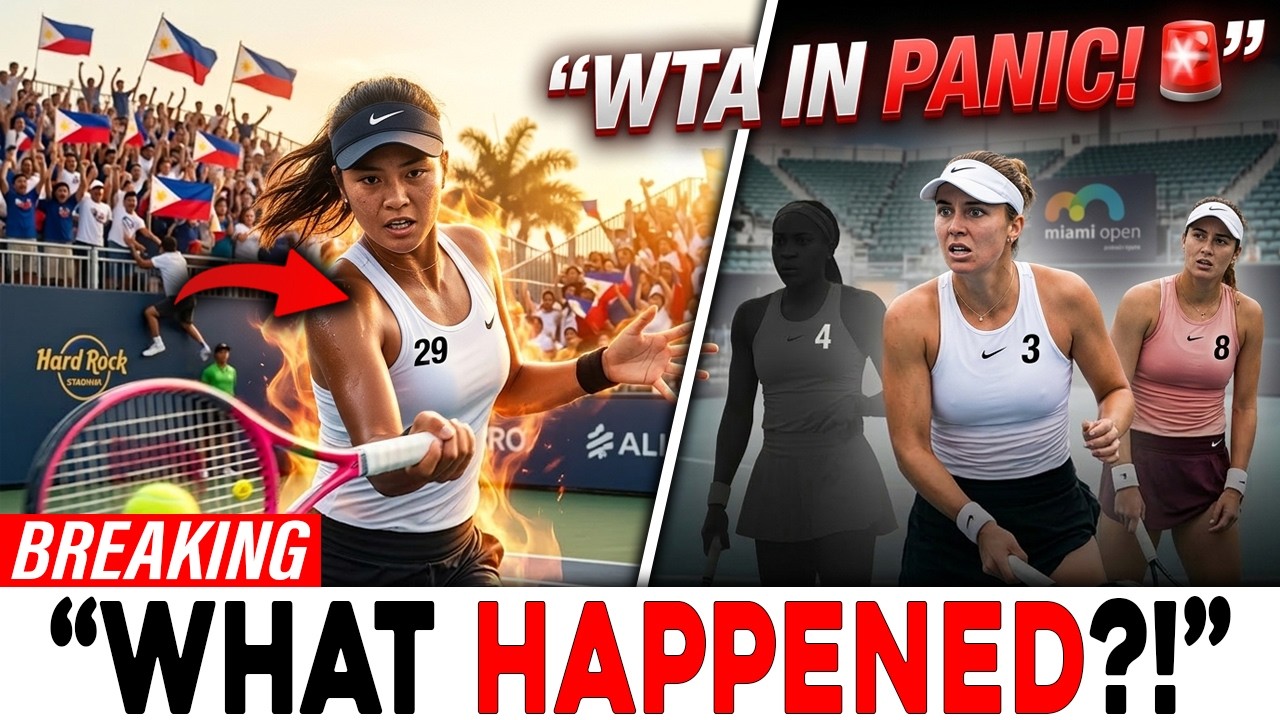 &ldquo;WTA IN SHOCK?! Miami Open SOLD OUT Because of Alex Eala 😱🎾&rdquo;