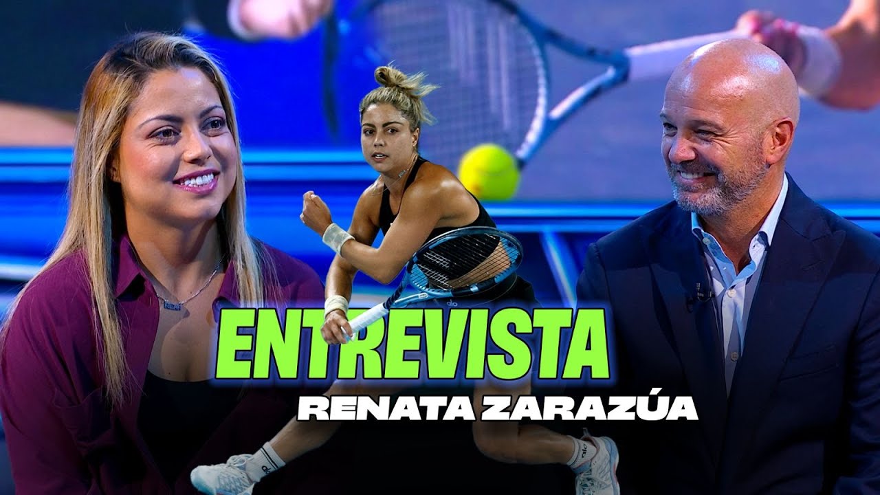 Imperdible Entrevista con RENATA ZARAZÚA, la mejor tenista mexicana, en charla con DR. GARCÍA