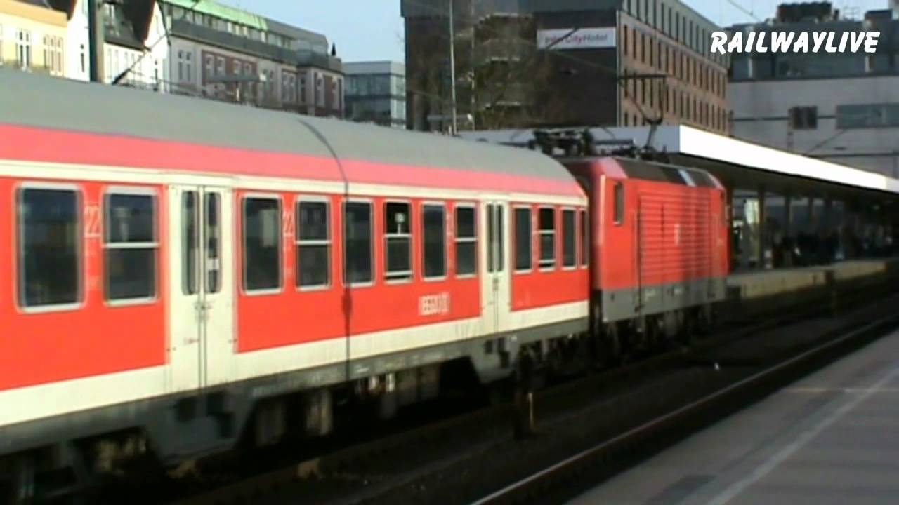 DB Regio pushed by Class 143 to Itzehoe (HD)