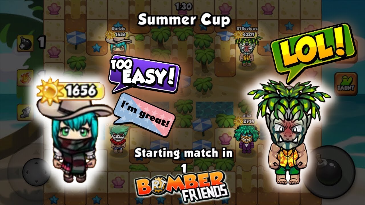 Bomber Friends - Vs Best Player in the World!!! LoL!