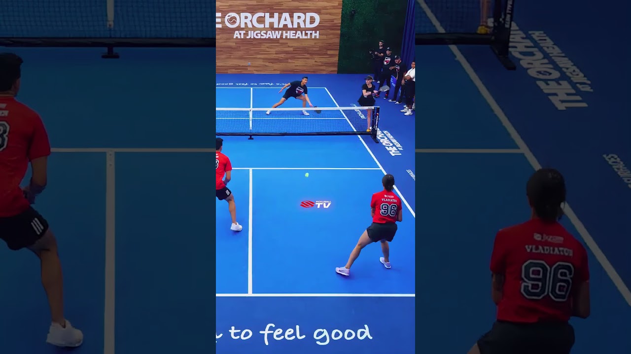 Sniffed it out before it happened 👸 #pickleball #pickleballislife #pickleballhighlights