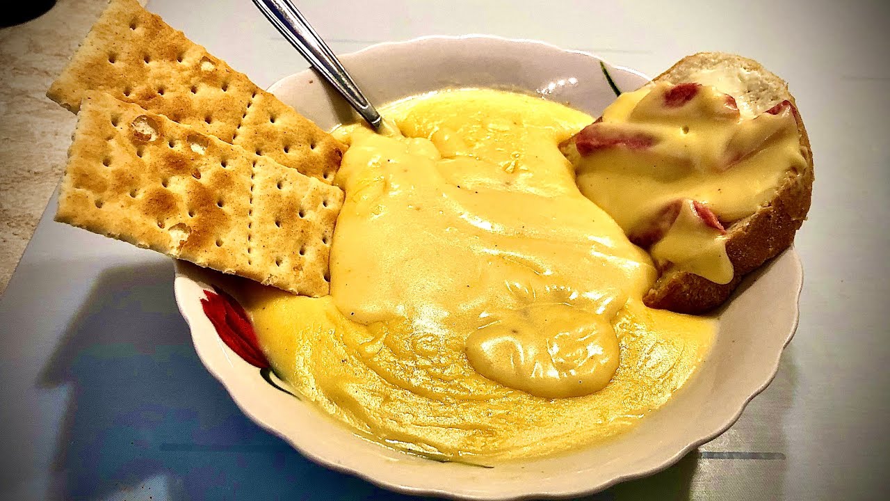 Sos de brânză topită - cheese dip