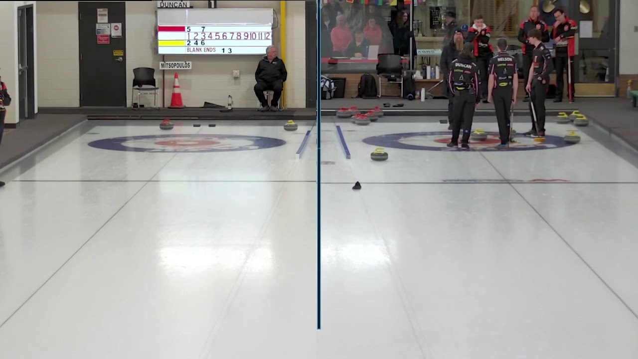 Kris Mitsopoulos vs. Nolan Duncan - Draw 1 - Curling Alberta U20 Junior Provincial Championships [1]