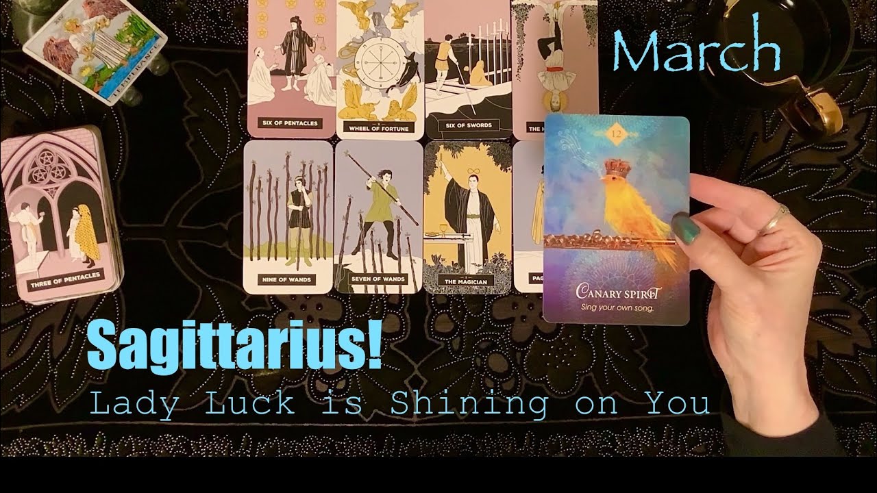 Sagittarius!🔮Month Ahead🔮March Tarot Card Reading 