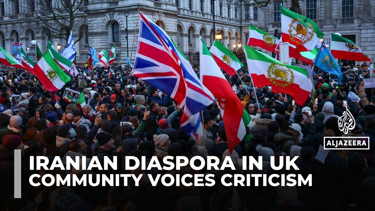 Iranian diaspora in London voice anger at Tehran as fears grow for families back home