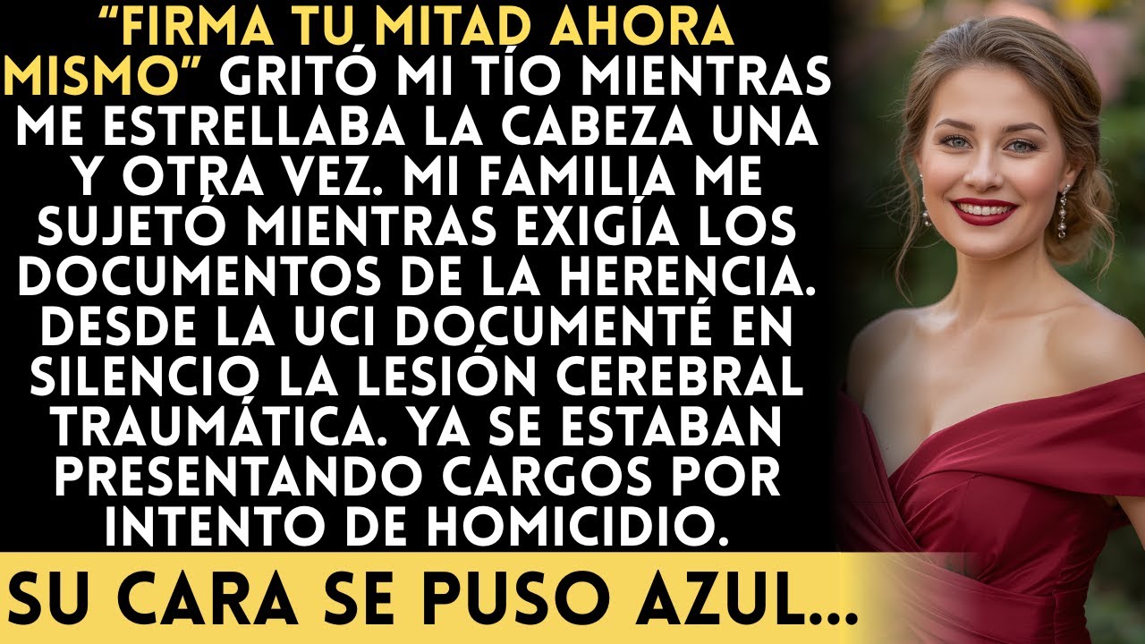 Mi tío me estrelló la cabeza contra la pared por la herencia la tomografía llegó a siete neurólogos
