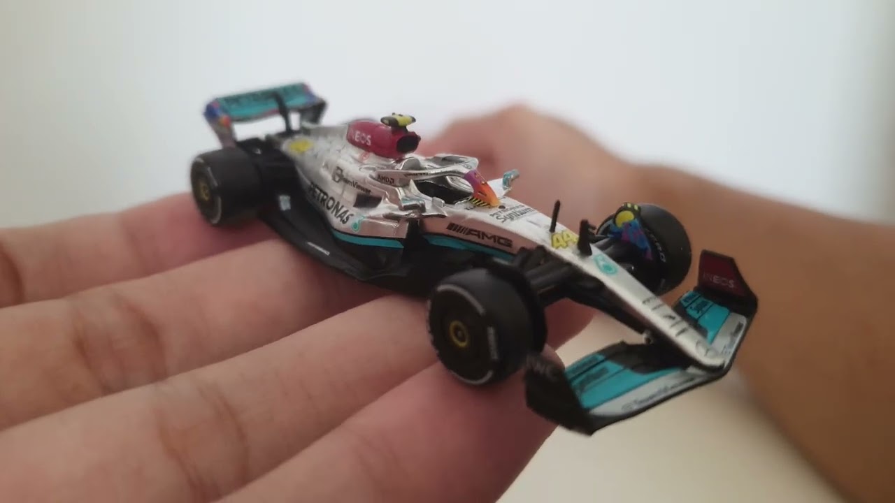 Tarmac Works Mercedes-AMG F1 W13 E Performance 1/64 | Lewis H, Miniscale, Diecast, Review, Unboxing