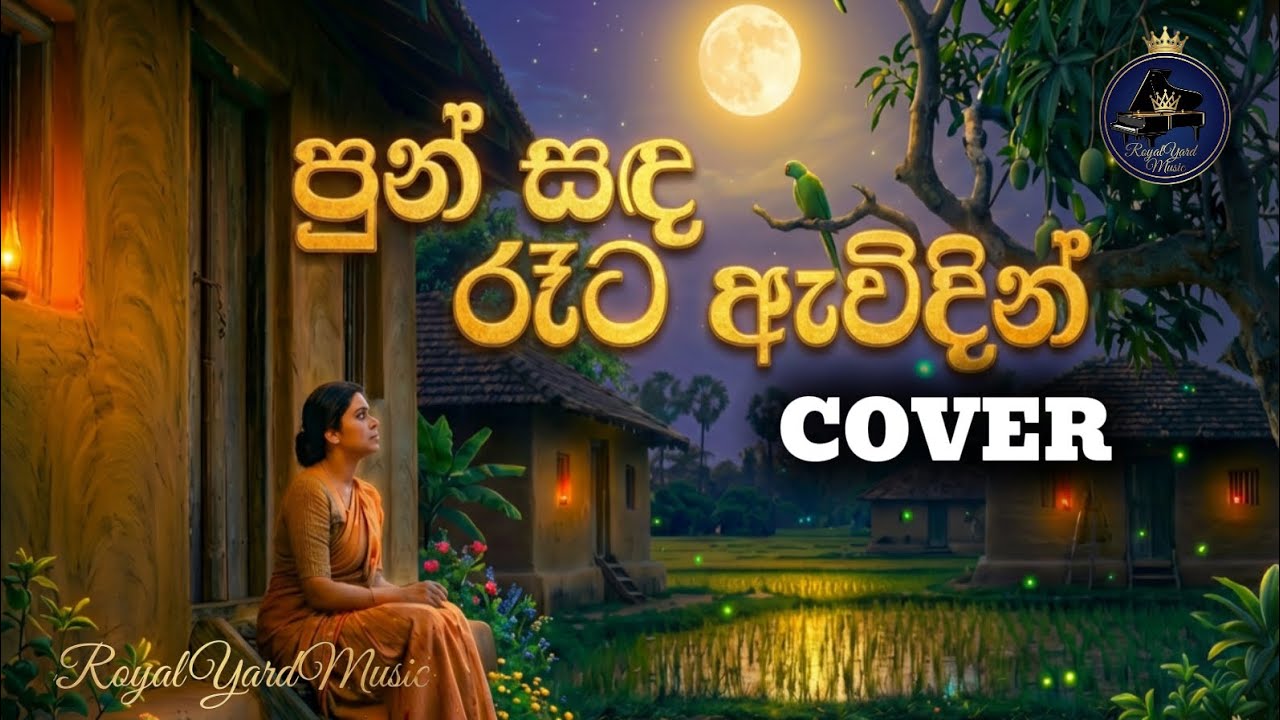 පුන්සද රෑට ඇවිදින් | Punsada Reta Awidin | Slow Version Cover by RoyalYard Music