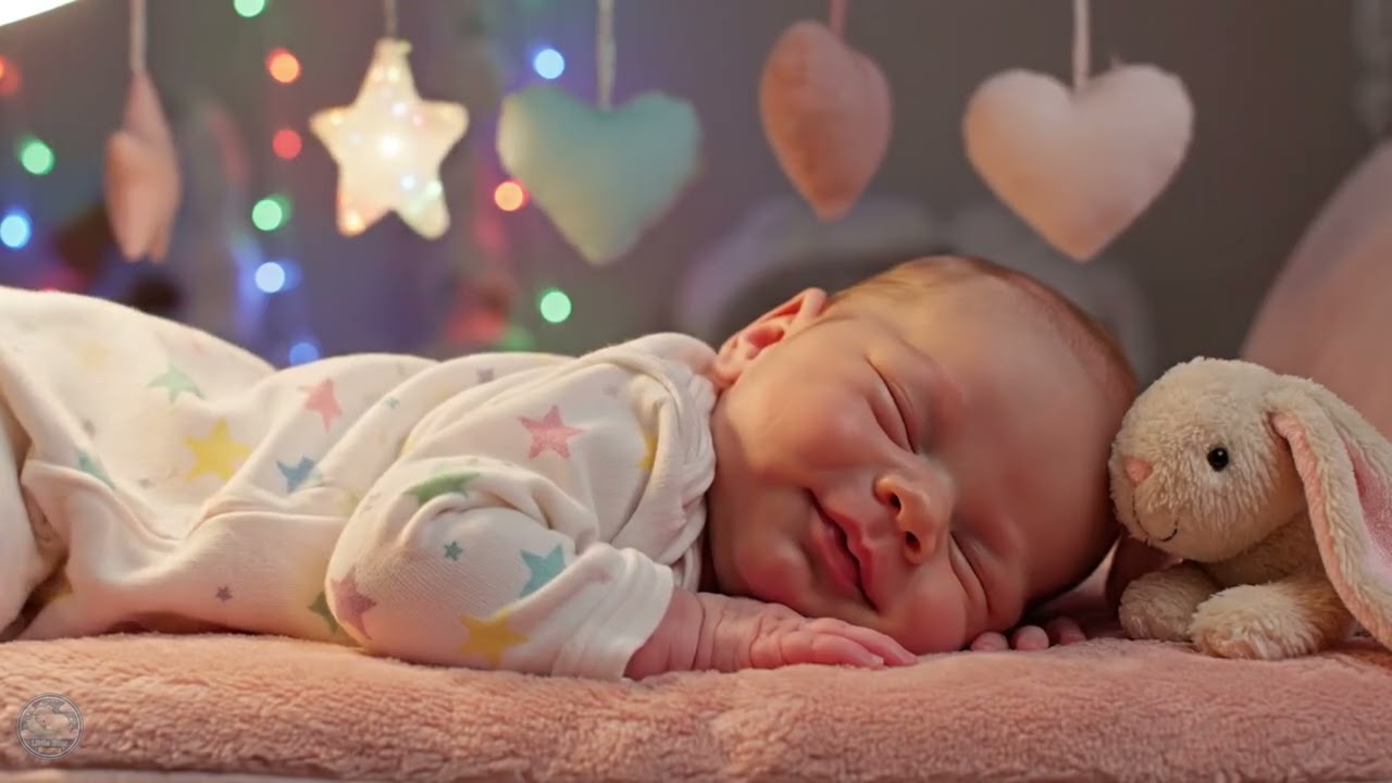 Peaceful Bedtime Lullaby 🌙 Soothing Baby Sleep Music – Little Bear Snores