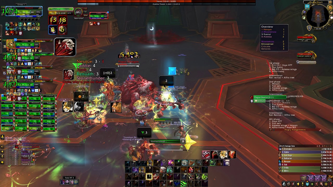 Vectis Mythic, Feral druid POV