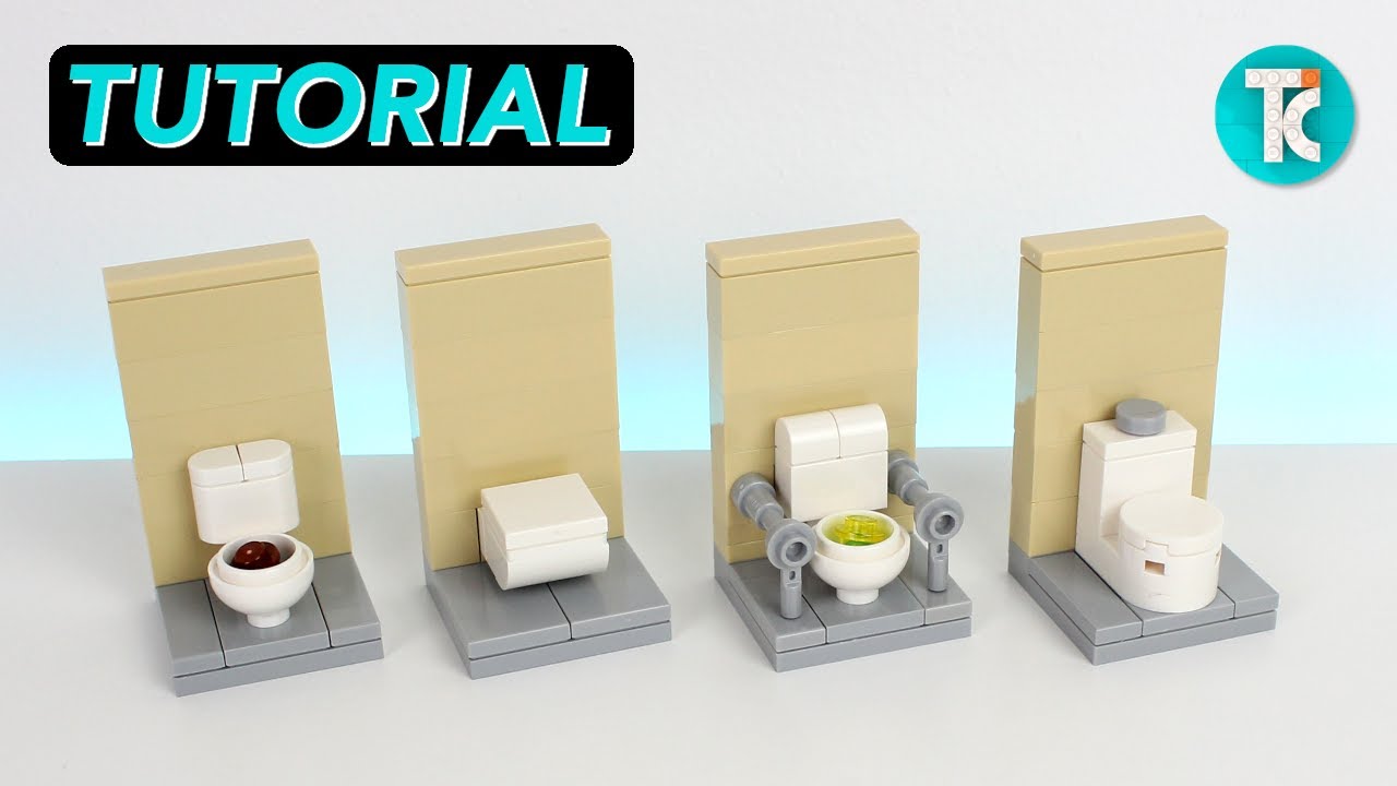 LEGO TOILETS (Tutorial)