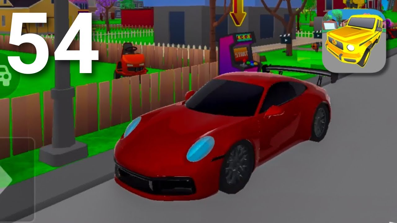 Gangs Wars: Pixel Shooter Walkthrough - Part 54 - 9II GT3 Car showcase (iOS, Android)