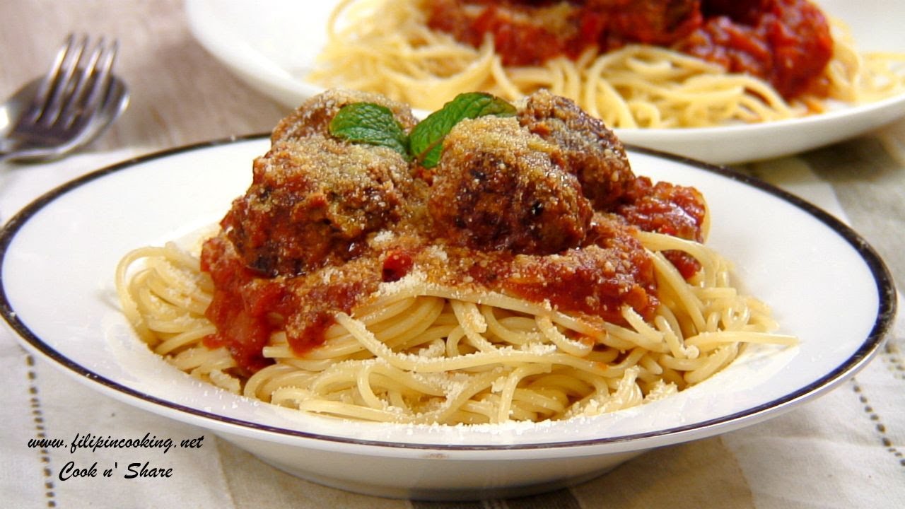 Spaghetti and Meatballs