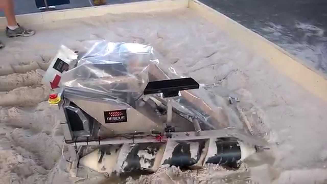 WUSTL Screw-Propelled Robot drive testing