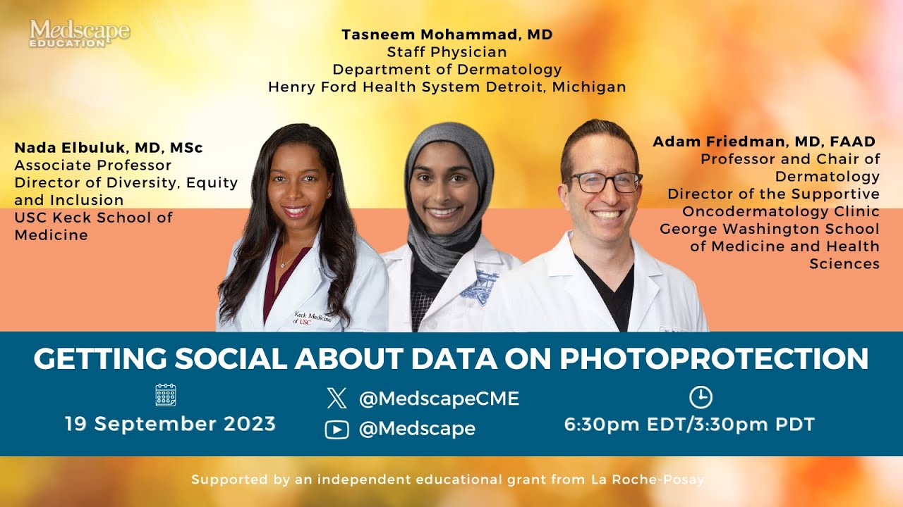 Getting Social About Data on Photoprotection