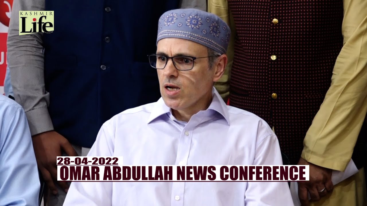 Omar Abdullah News Conference