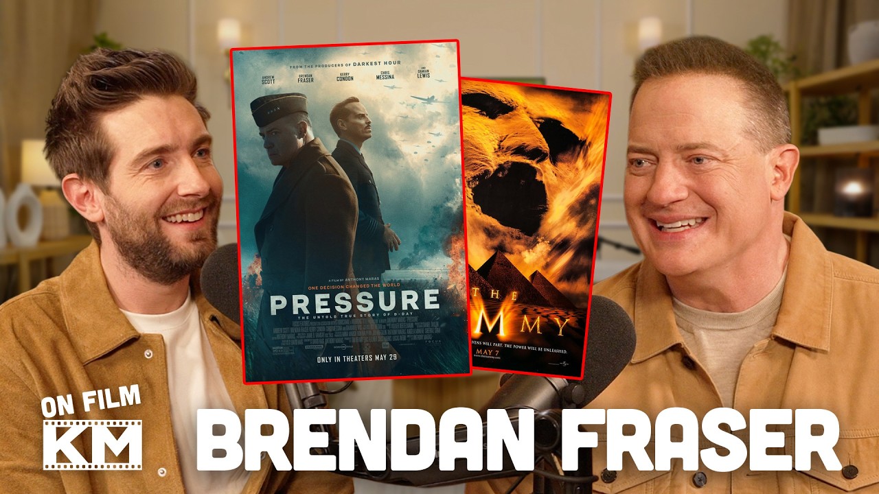 New Brendan Fraser podcast interview - Pressure, The Mummy, Encino Man, Blast From The Past, Whale